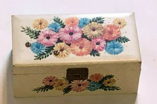 Vintage Ballerina Musical Jewelry Box Made In Japan - Around The World In 80 Days