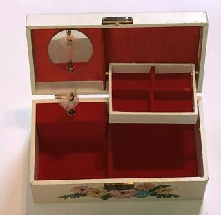 VINTAGE Ballerina Musical Jewelry Box Made in Japan - Around the World in 80 Days 2