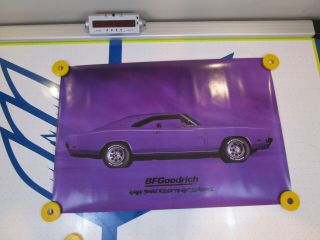 from 1994 BF Goodrich poster 1969 Dodge Charger 500 Hemi 3