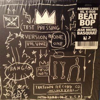 Rammellzee Vs K - Rob " Beat Bop " U.  S.  12 Black/white Coloured Vinyl