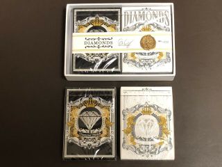 Diamonds Playing Cards Standard And Signature Edition By Sishou Rare