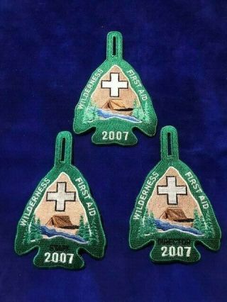 Philmont Wildersness First Aid Patch Set - 2007