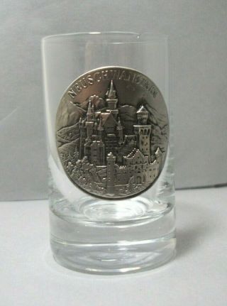 Souvenir Shotglass From Neuschwanstein Castle In Germany