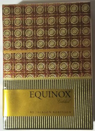 Equinox I Gilded Artist Proof Playing Cards Limited Deck Jackson Robinson Epcc