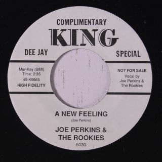 Joe Perkins & Rookies: A Feeling / How Much Love Can One Love Hold 45 (repr
