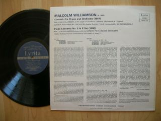 LYRITA SRCS 79 Adrian Boult Williamson concerto for organ & orch UK 1975 2