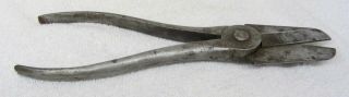 Vintage Antique Kkk Tool Pliers Cutters Shear Currier & Koeth Mfg Coudersport Pa