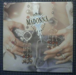 Rare Still Madonna Like A Prayer Og 1989 12 " Vinyl Record Lp U.  S.  1st Press