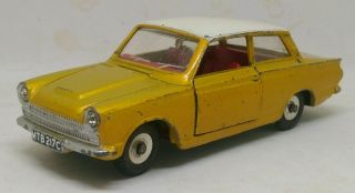 Vintage Dinky 133 Ford Cortina - 1964 To 1966