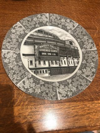 Slice Of Life By 222 Fifth / Wrigley Field Dinner Plate 10 3/4 "