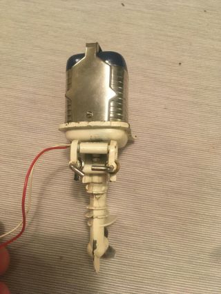 Vintage model toy Electric outboard motor 3