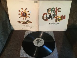 Eric Clapton Behind The Sun 1985 Duck Gf Lp 1 - 25166 Exc/exc,