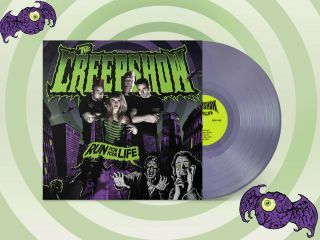 The Creepshow - Run For Your Life // Vinyl Lp Limited Edition On Purple