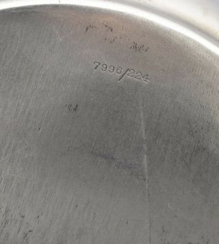 12” Ornate Gorham Sterling Silver Serving Bowl - KH21 574g Not Scrap 3