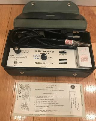 Vintage Halogen Leak Detector Type H - 10b Yokogawa Mars 25301