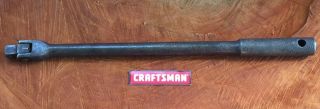 Early Vintage Craftsman Be 1/2 " Drive 15 " Flex Head Breaker Bar (usa)