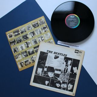 1965 MONO THE BEATLES RUBBER SOUL VINYL LP JOHN LENNON PAUL McCARTNEY 3