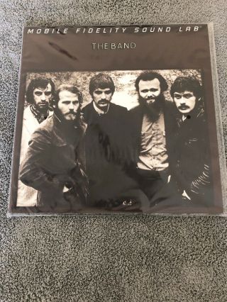 The Band By The Band Vinyl Record Lp Mobile Fidelity Sound Lab Mofi Mfsl