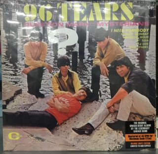 Question Mark And The Mysterians ‎– 96 Tears Coloured Vinyl Lp