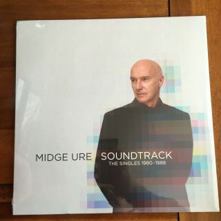 Midge Ure Soundtrack The Singles 1980 - 1988 Only 750 Ltd Edit Clear Vinyl Lp