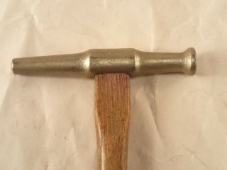 Antique Stanley No.  2 Magnetic Tack Hammer,  With Hickory Handle,  Missing Claw