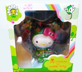 2008 Tokidoki X Sanrio Hello Kitty Cactus Pals Sandy Figure Rare Doll H14cm