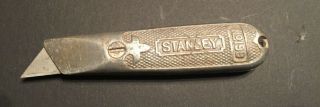 Vintage Stanley No.  199 Fixed Blade Utility Knife Made In Usa 5 1/4 "
