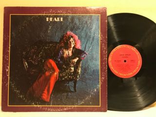 Janis Joplin Pearl Lp 1971 Columbia Kc - 30322 $4 Combined Us Orders