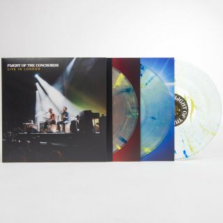 Flight Of The Conchords Live In London 3x Loser Edition Color Vinyl Lp Record