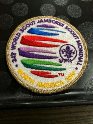 2019 World Jamboree Scout Mondial Gmy Border Planning Team Pocket Patch
