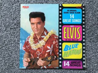 Elvis Presley Blue Hawaii Lp Very Good.