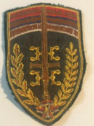 JSO Krajina Serbia police special operation unit patch ex Yugoslavia 1991 3
