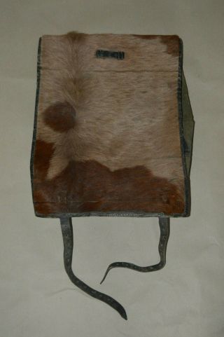 Ww2 German M34 " Pony Fur " Backpack.  (tornister) Marked 1943 Year