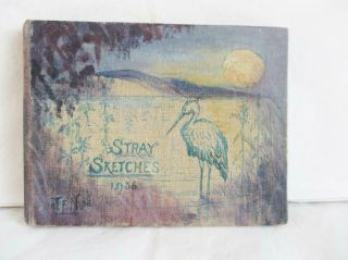 Stunning Quality 1936 Stray Sketches Book 46 Pen - Ink Drawings,  Norfolk,  Isle Wight