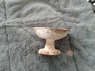Ancient Roman Clay Cup - W.  Interior Design - Inexpensive Hisory 111319 A2