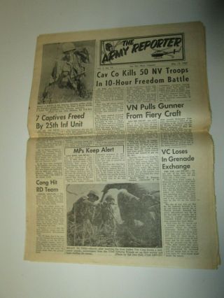 The Army Reporter Newspaper Vol.  3 No.  18 May 13,  1967