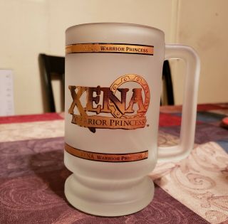 Vintage Xena Warrior Princess Beer Mug