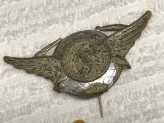 Wwii Us Army Air Force Aircrew Saint Christopher Wings Insignia Be My Guide