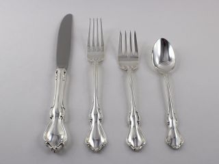 Reed & Barton Hampton Court Sterling Silver 4 Piece Place Setting