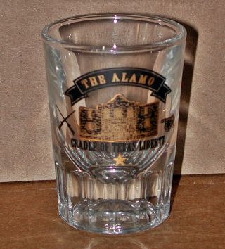 The Alamo Cradle Of Texas Liberty Shot Glass