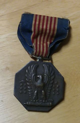 Wwii Era U.  S.  Soldiers Medal For Valor Medal