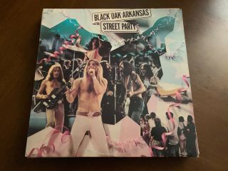 Black Oak Arkansas Street Party Vinyl Lp Atco