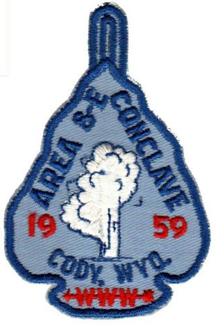 Boy Scouts Oa Conclave Area 8e 1959 Section Bsa Patch Badge