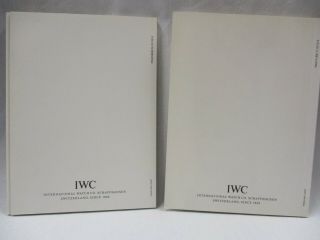 IWC AQUATIMER Chrono - Automatic Watch Ref 3719 Instructions & Grnty/Service Books 2