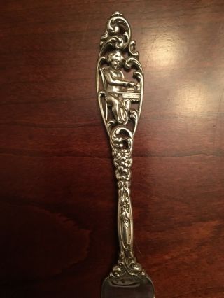 Labors of Cupid by Dominick & Haff Sterling Silver Junior Knife and Junior Fork 3
