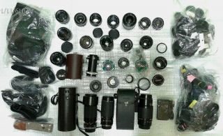 21 Japanese Vintage Camera Lenses,  Repair,  Craft,  Accessories