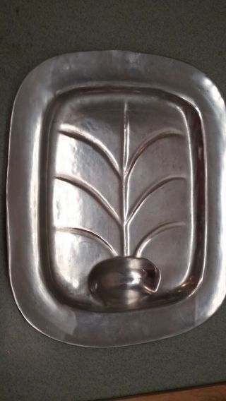 Wilton Armetale Rwp Serving Carving Platter Large 21 " X 17 " X 3 ",  Pewter - Like
