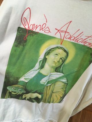 Vintage Authentic Jane’s Addiction Xl Concert T - Shirt Perry Farrell Dave Navarro