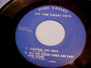 Pine Valley Boys - BLUEGRASS EP - My Saro Jane - Pine Valley 55098 - 1960 ' s 2