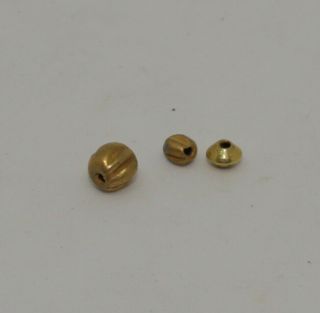 3 Ancient Roman Gold Beads - Circa 2nd Century Ad